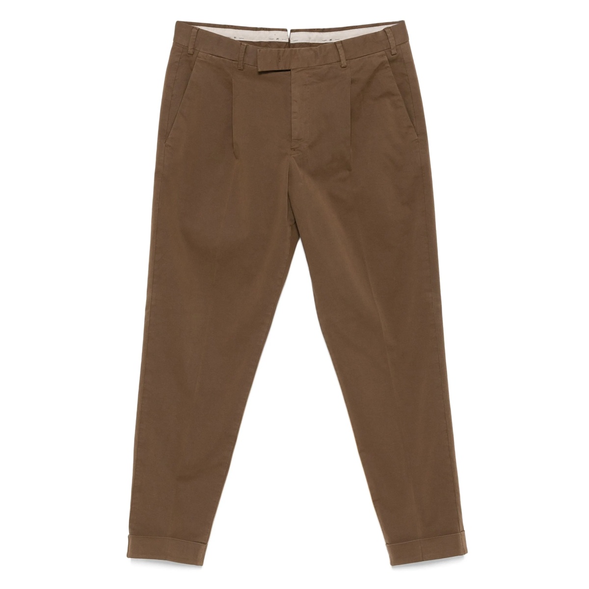 cuffed-hem trousers
