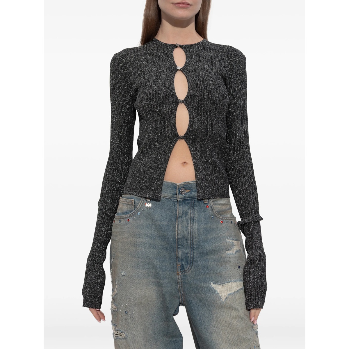 cut-out cardigan - Img 3