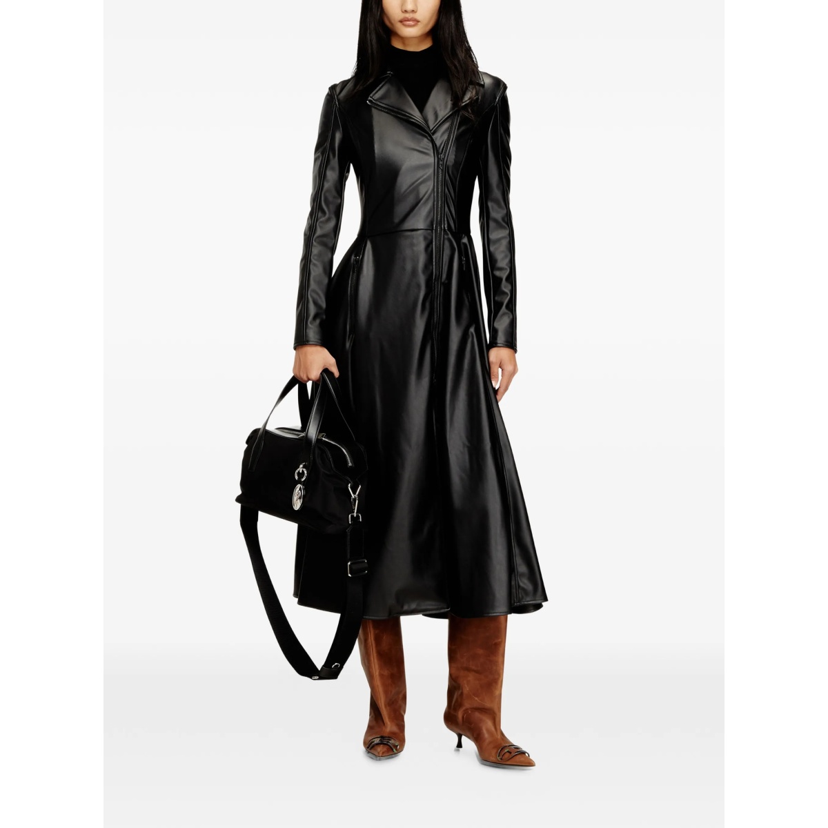 D-Ragon zipped midi dress - Img 2