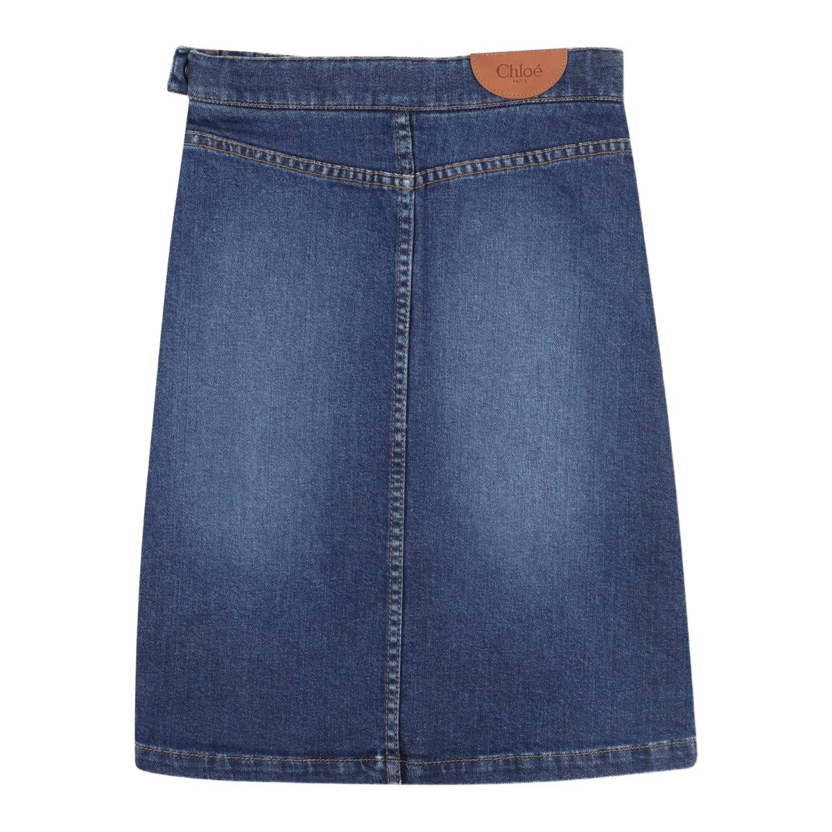 denim midi skirt - Img 2