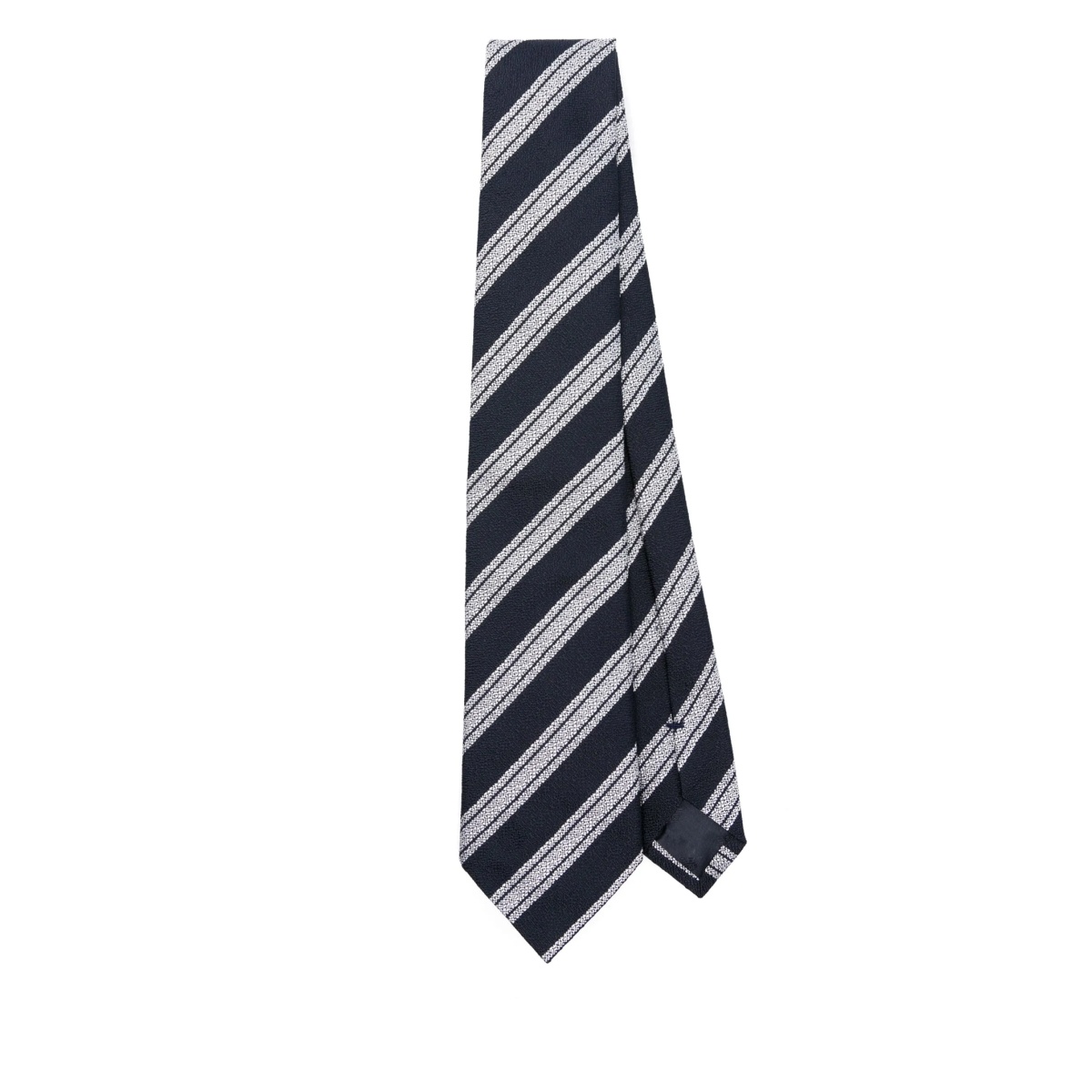 diagonal-stripe tie