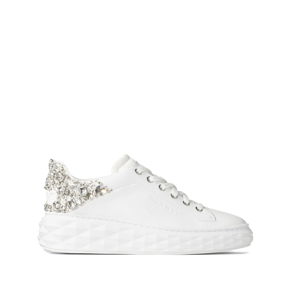 Diamond Maxi crystal-embellished sneakers