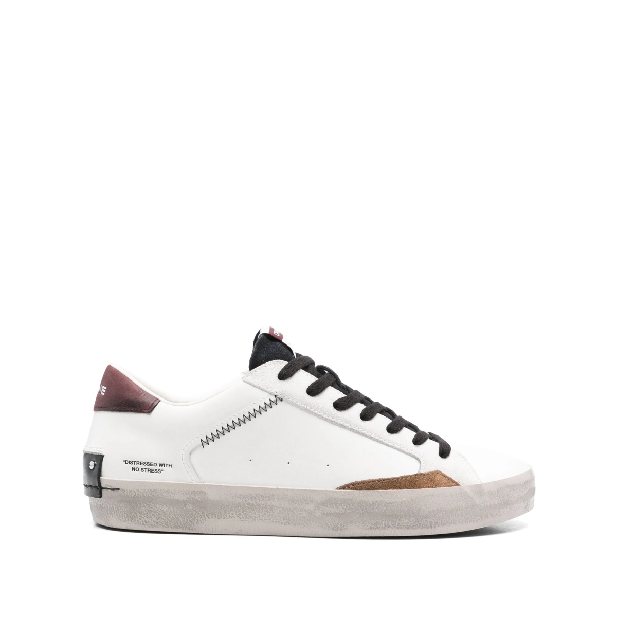 Distressed sneakers