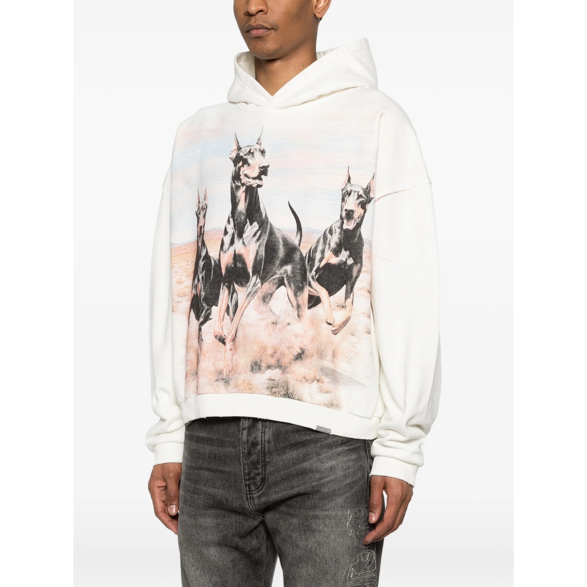dog-print hoodie - Img 2