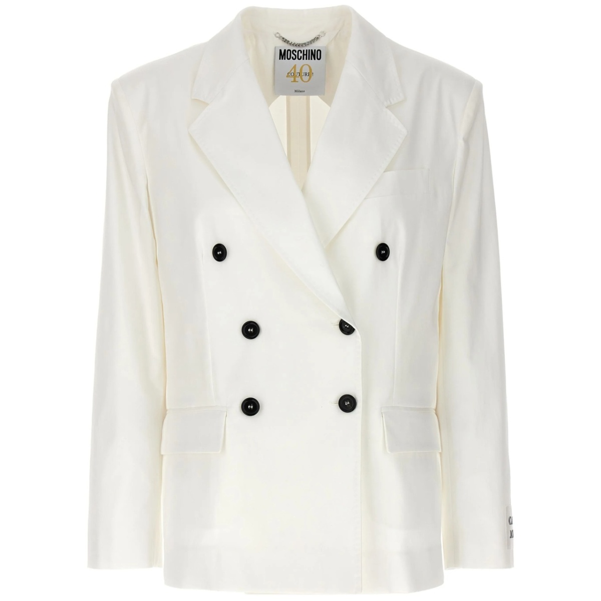 double-breasted blazer