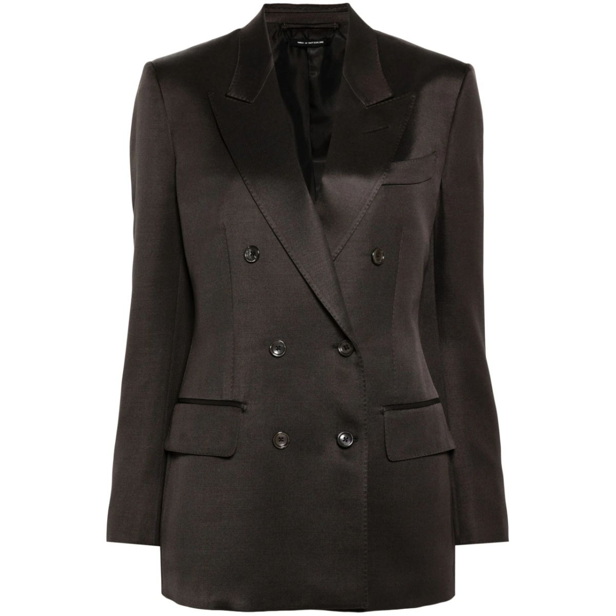 double-breasted blazer