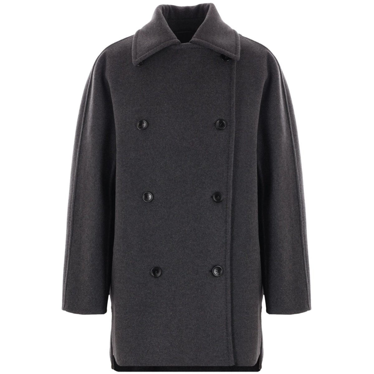 double-breasted coat