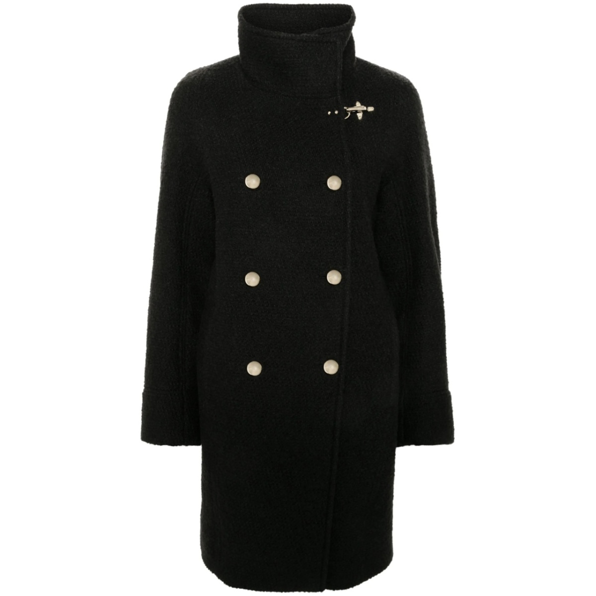 double-breasted coat