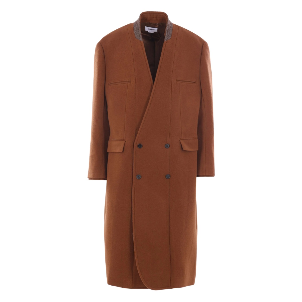 double-breasted coat