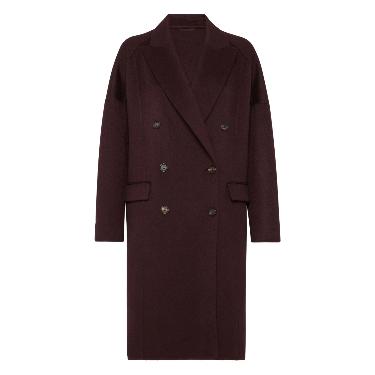 double-breasted coat