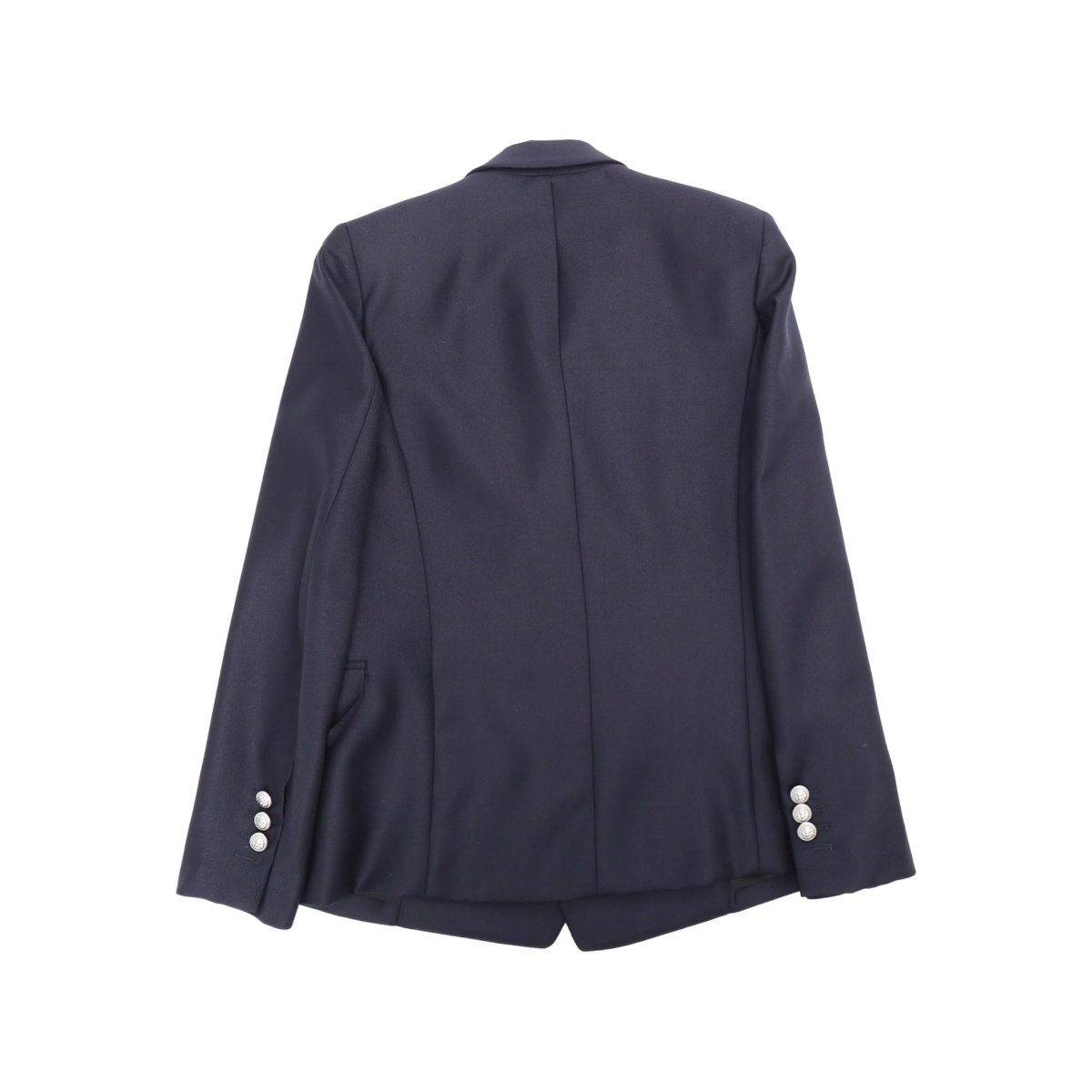 double-breasted logo-button jacket - Img 2