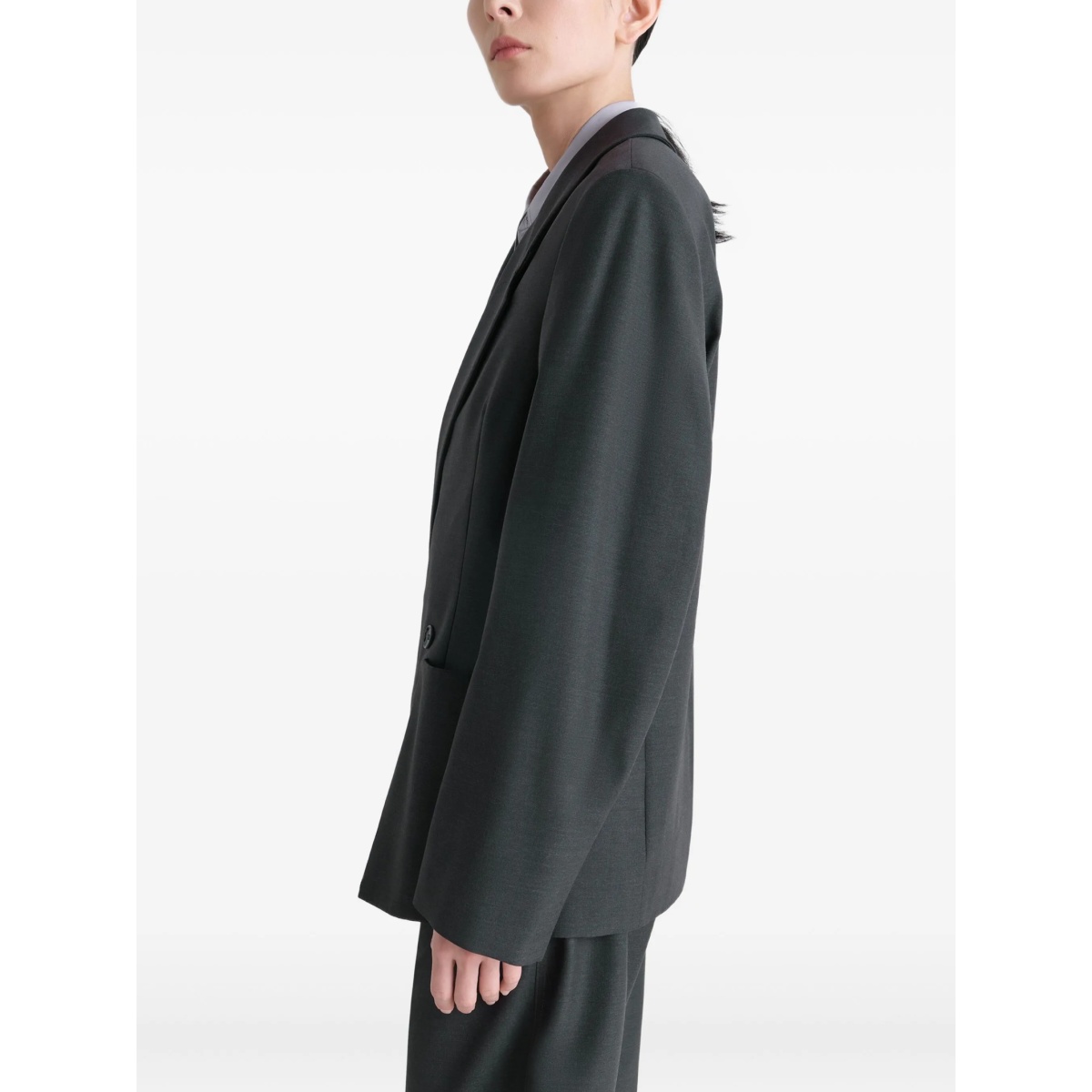 double-breasted patch-pocket blazer - Img 5