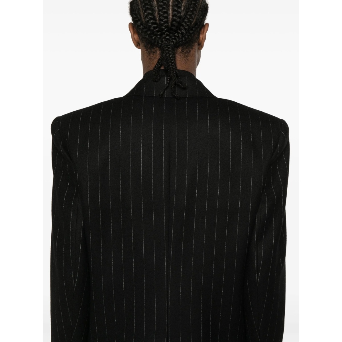 double-breasted wool blazer - Img 5