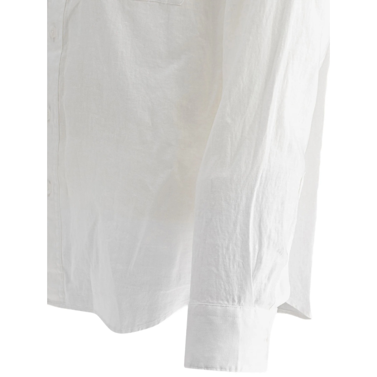double-pocket linen shirt - Img 4