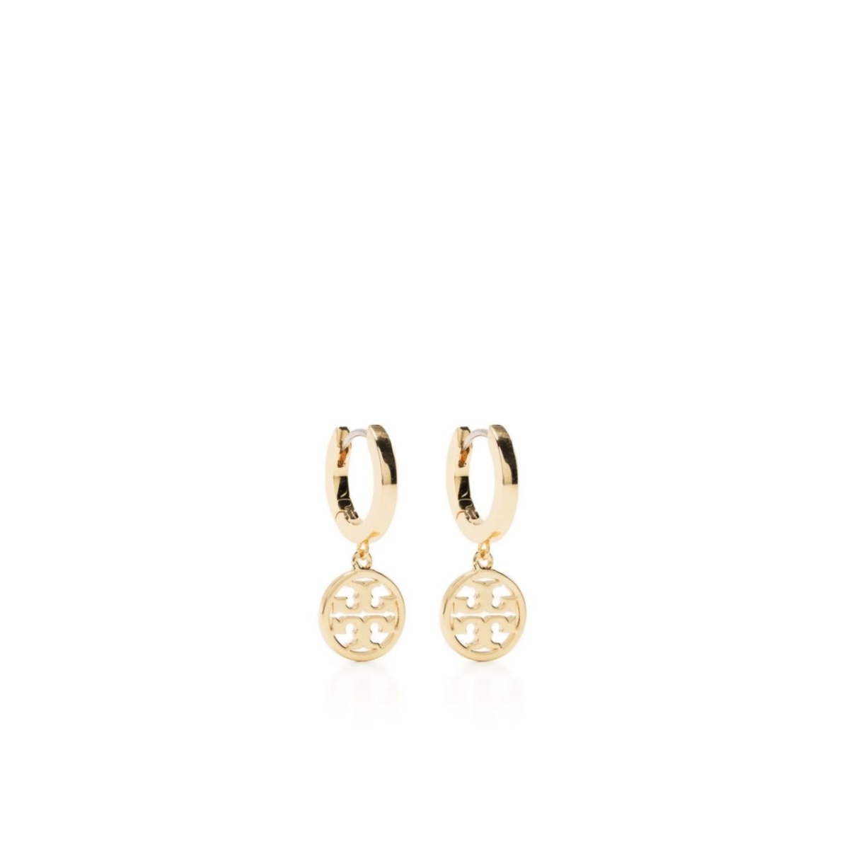 Double-T drop earrings