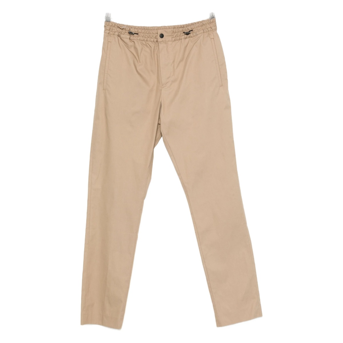 drawstring cotton trousers