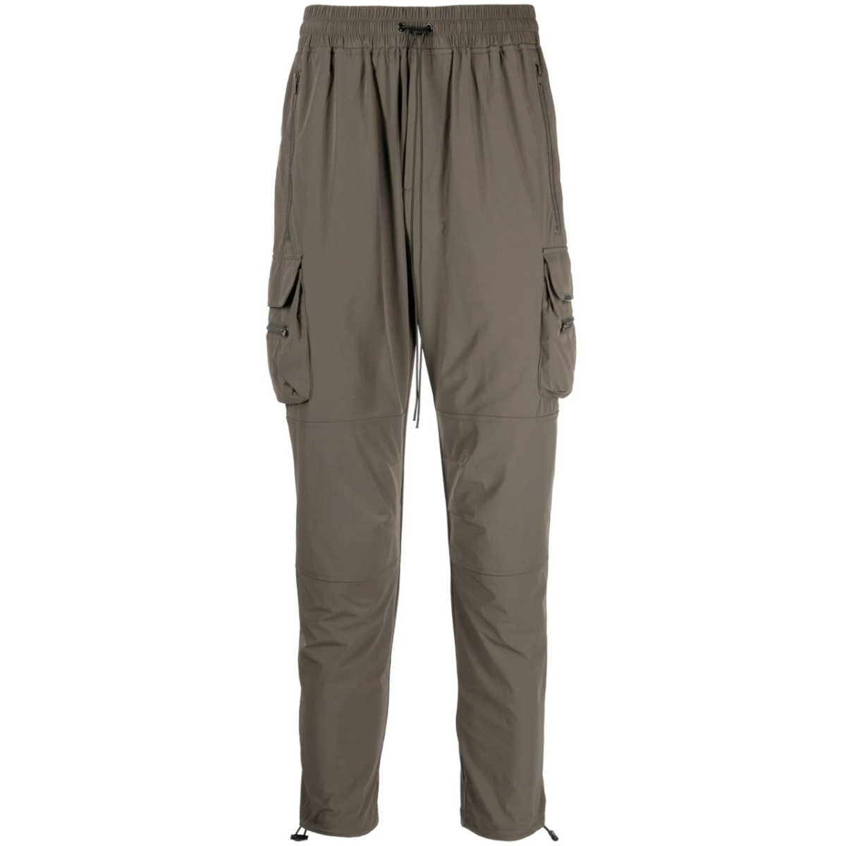 drawstring-waistband track pants