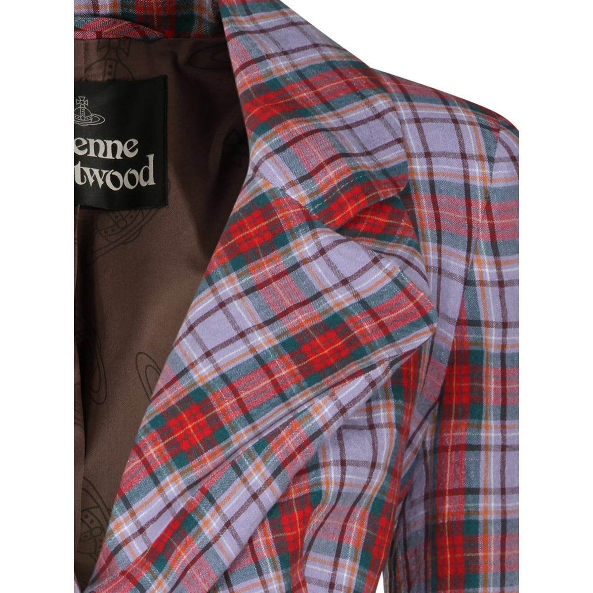 Drunken checked button jacket - Img 3