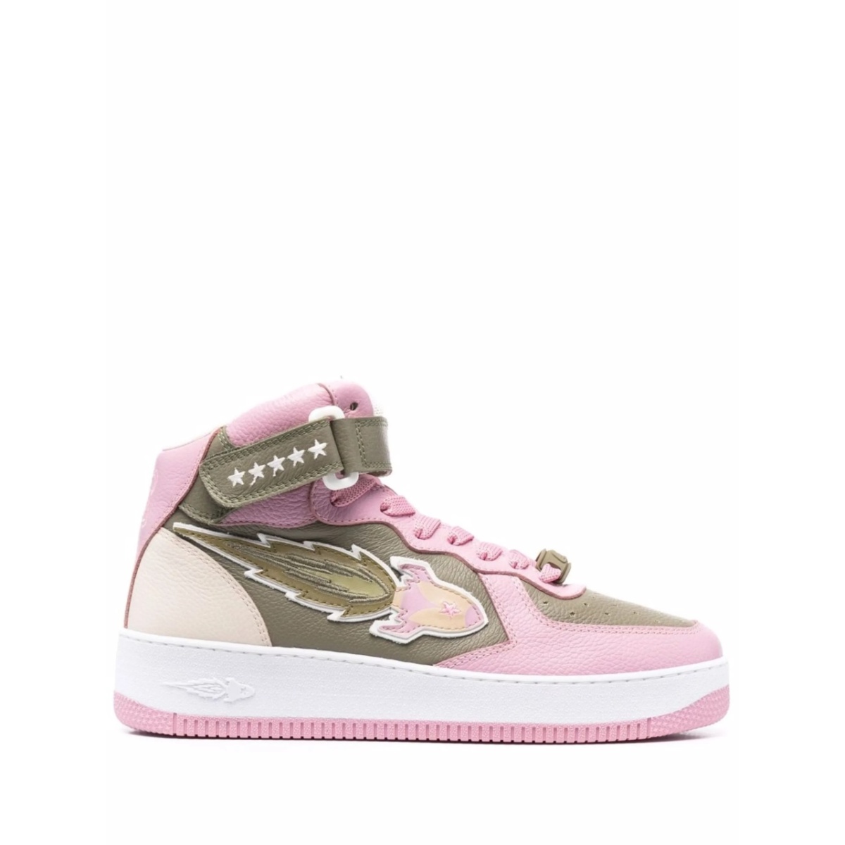EJ Rocket mid-high lace-up sneakers