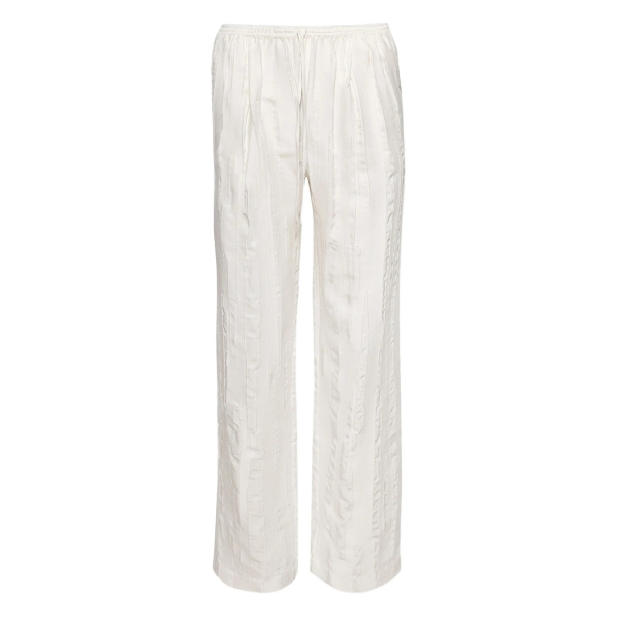 elasticated-waist trousers
