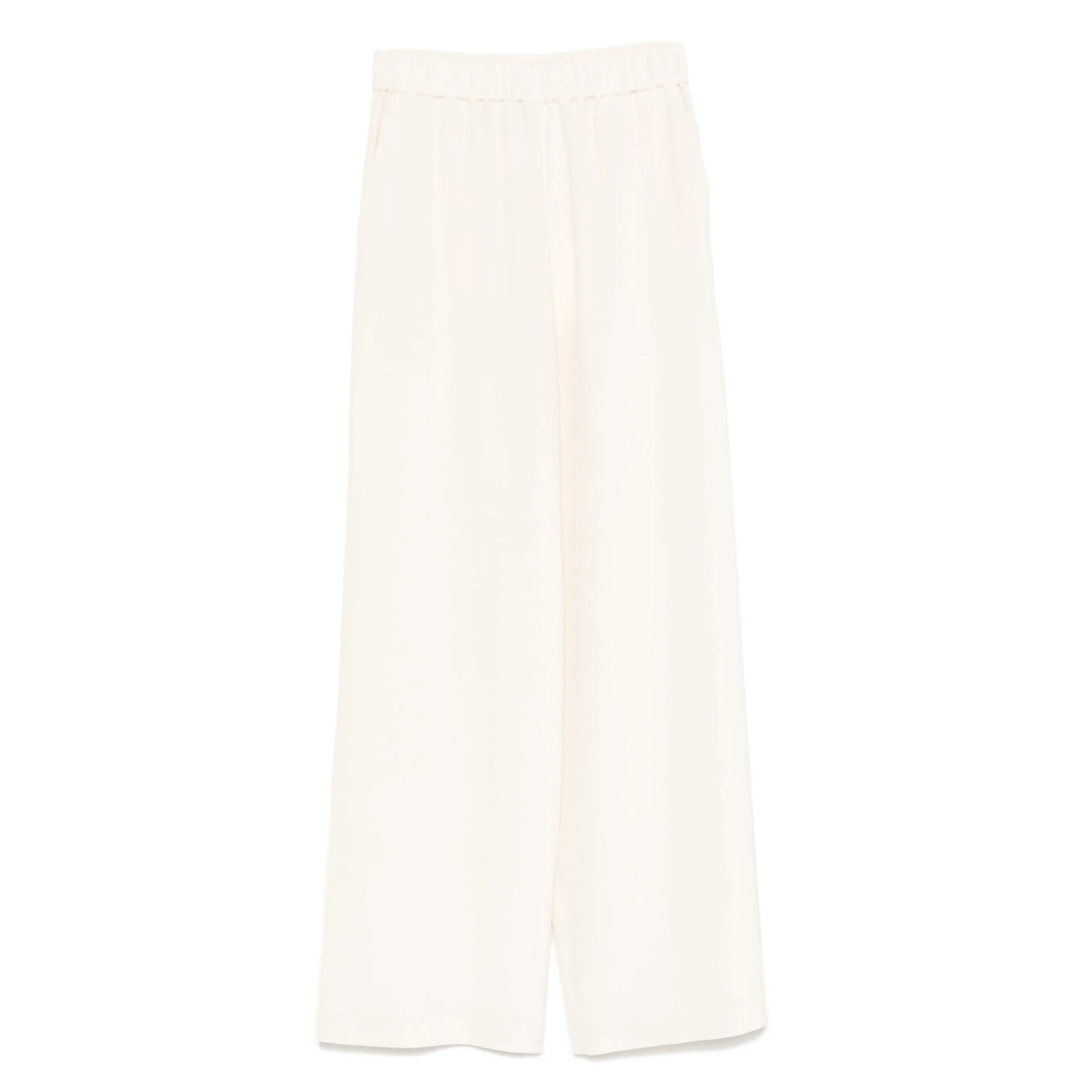 elasticated-waist trousers
