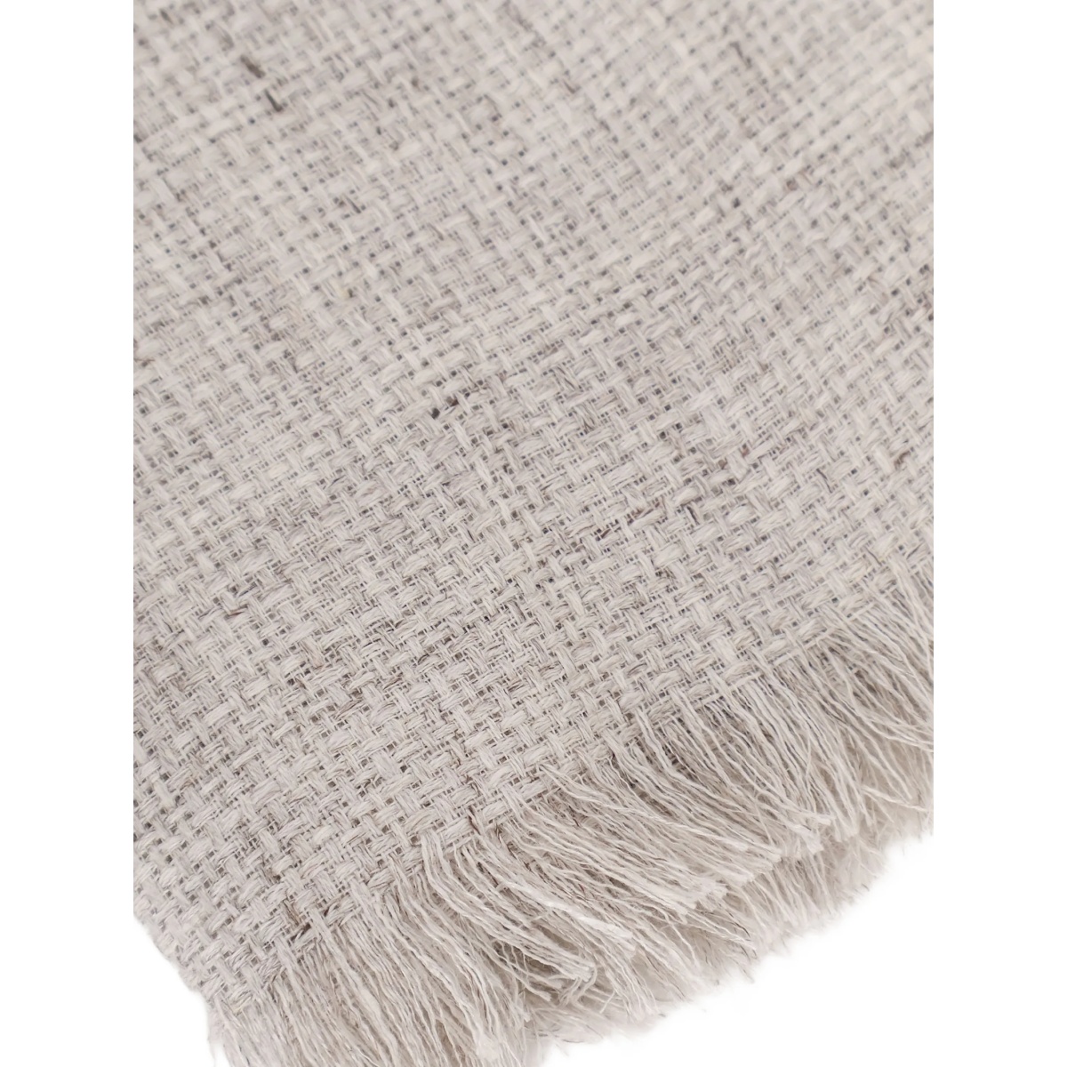 embroidered fringed scarf - Img 2