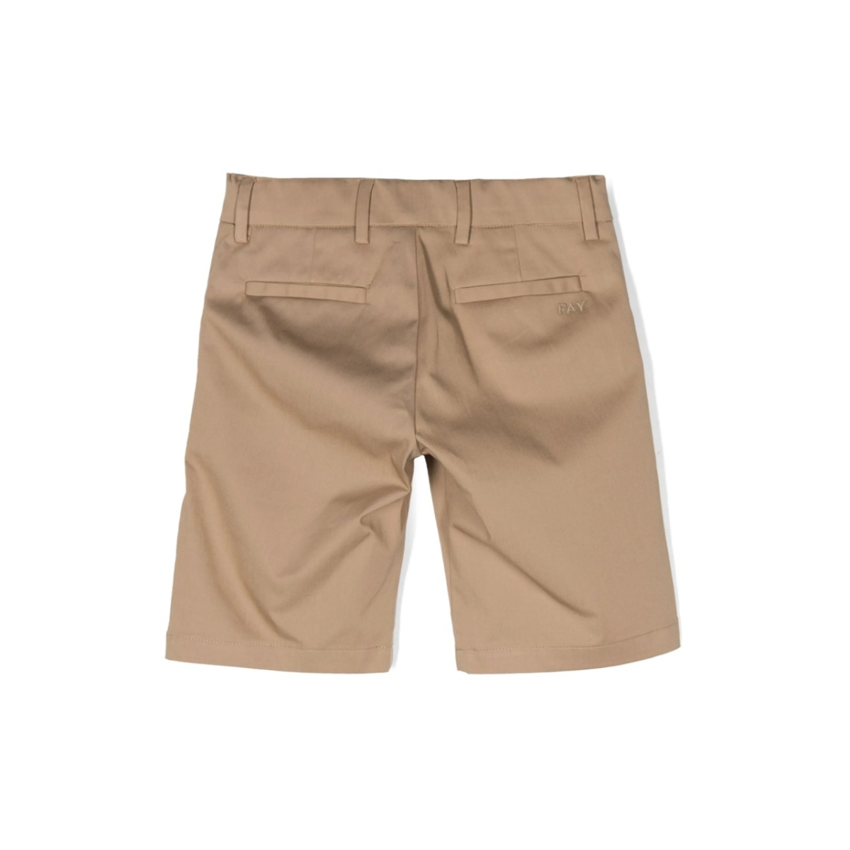 embroidered-logo cotton-blend shorts - Img 2