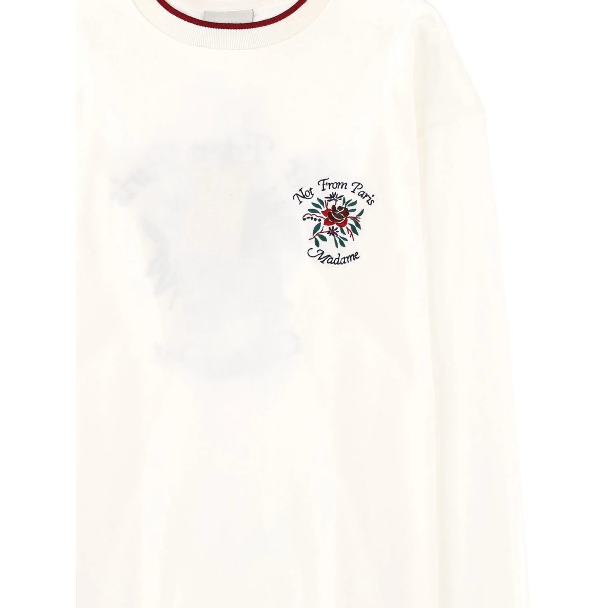 embroidered long-sleeve T-shirt - Img 2