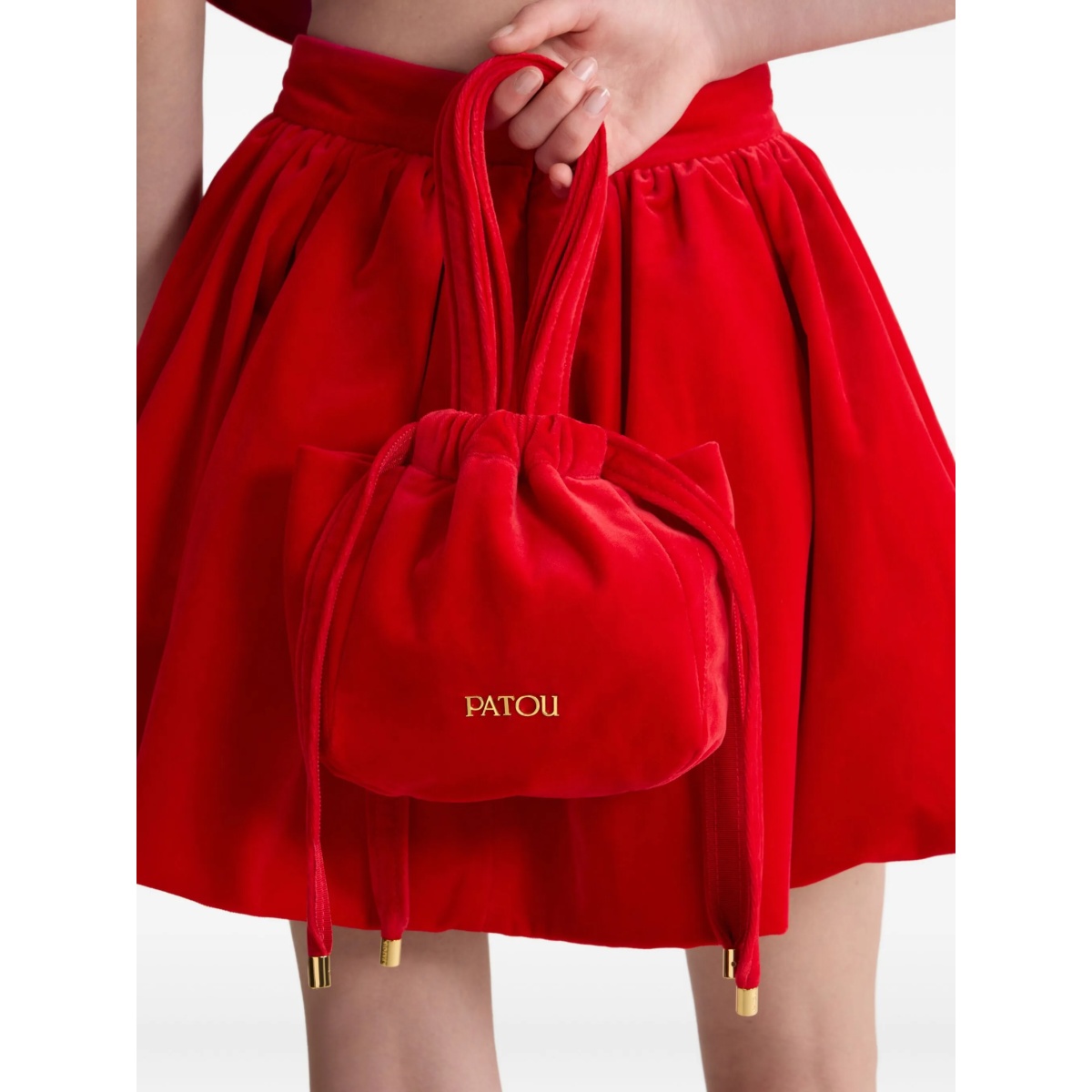 Evening velvet drawstring bag - Img 2