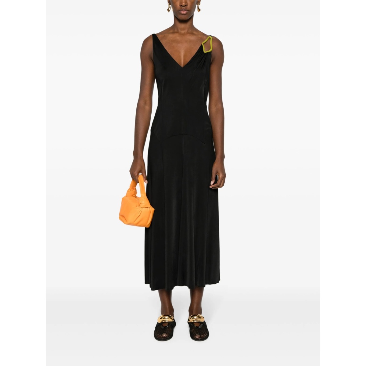 eyelet-detailing dress - Img 2