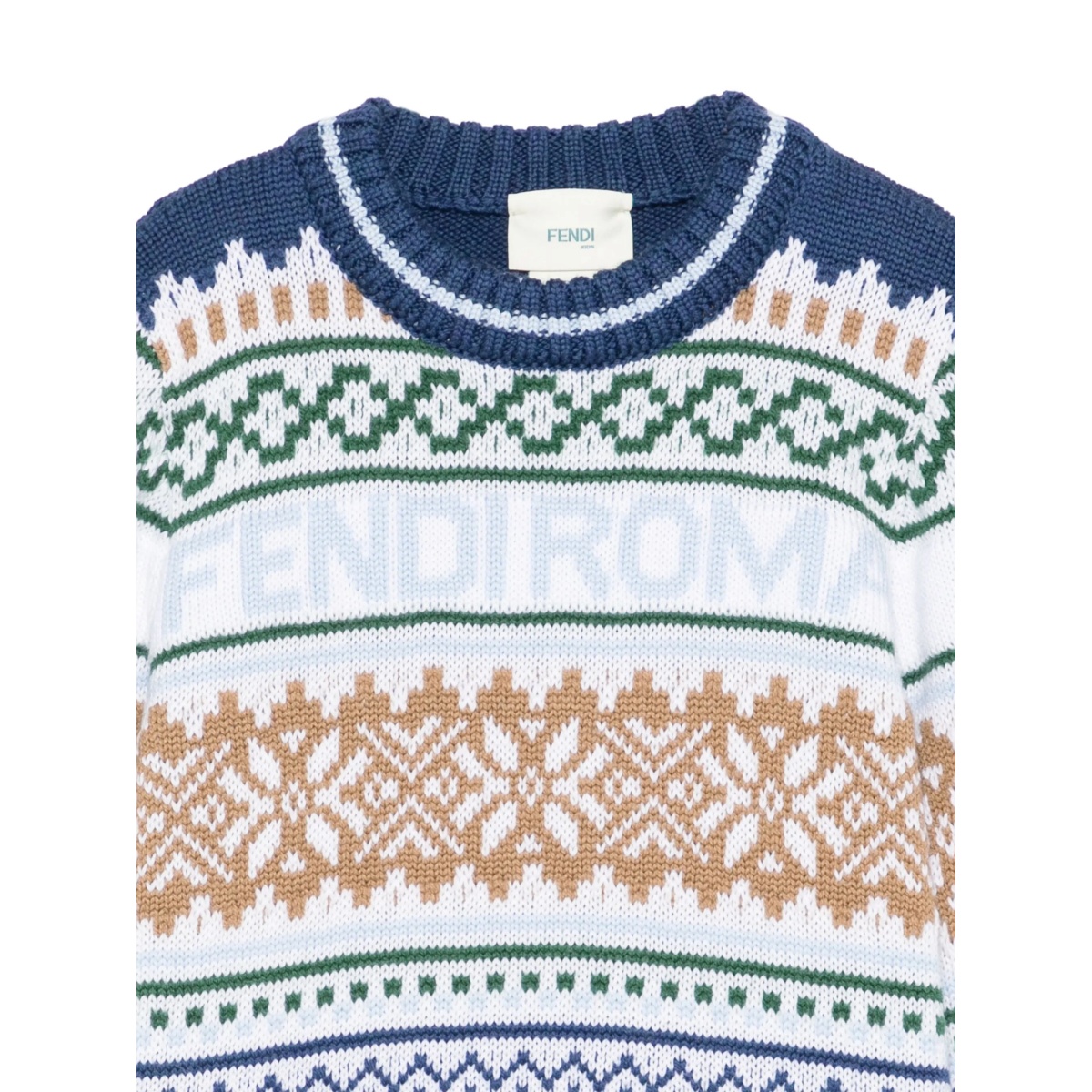fairisle logo sweater - Img 3