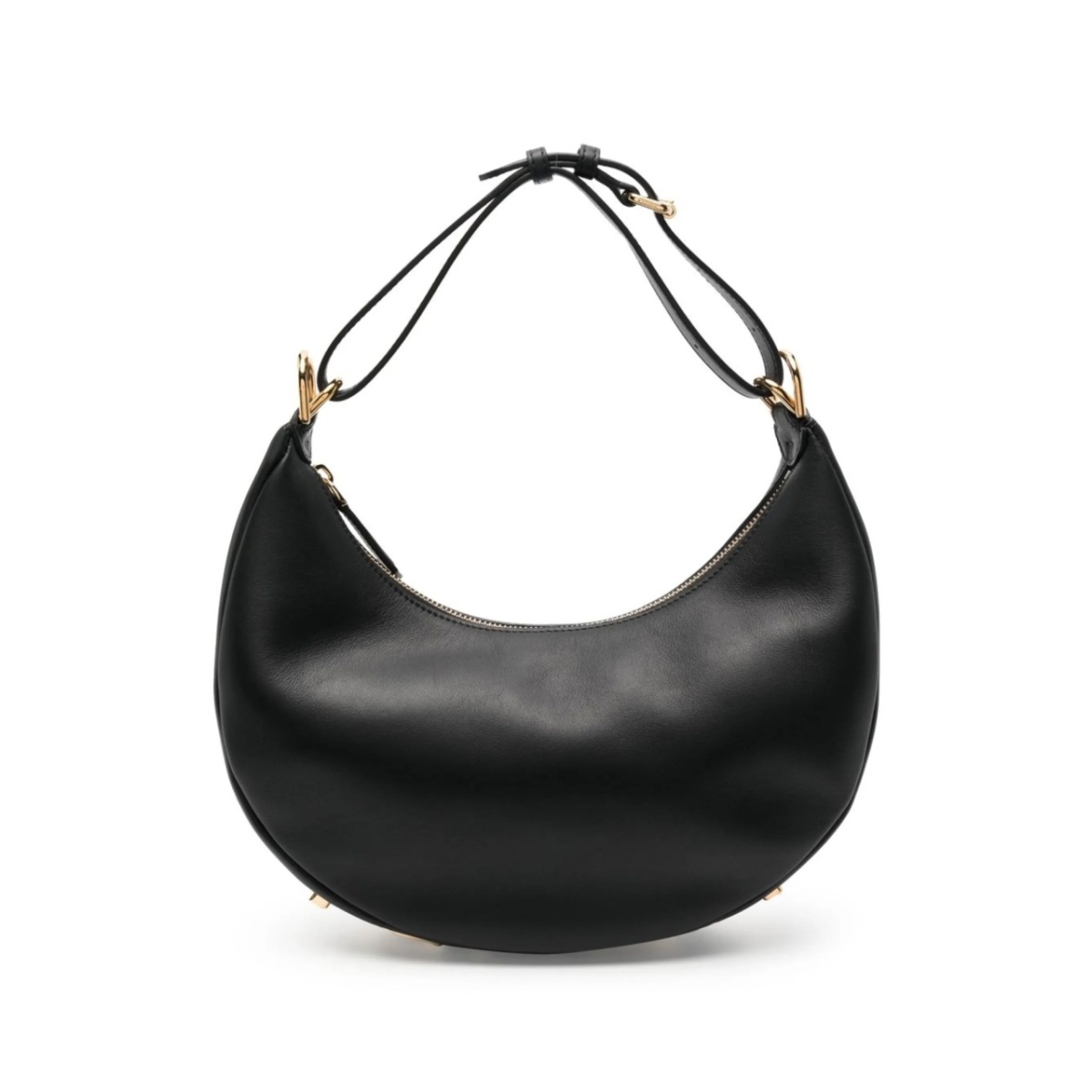 Fendigraphy leather shoulder bag
