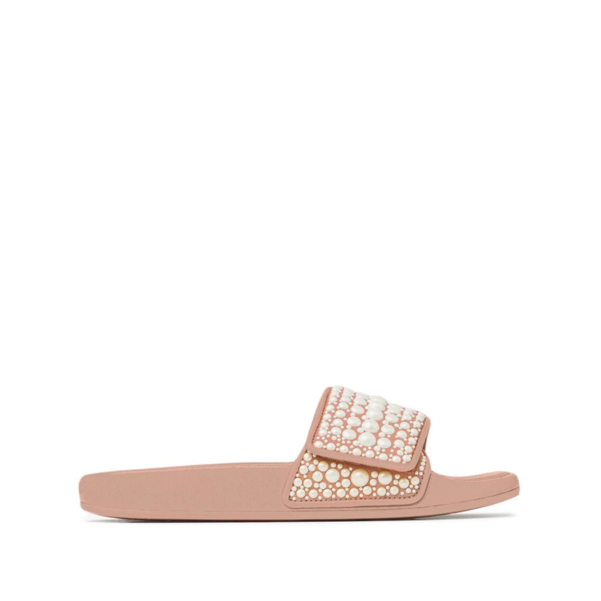 Fitz pearl-embellished slides