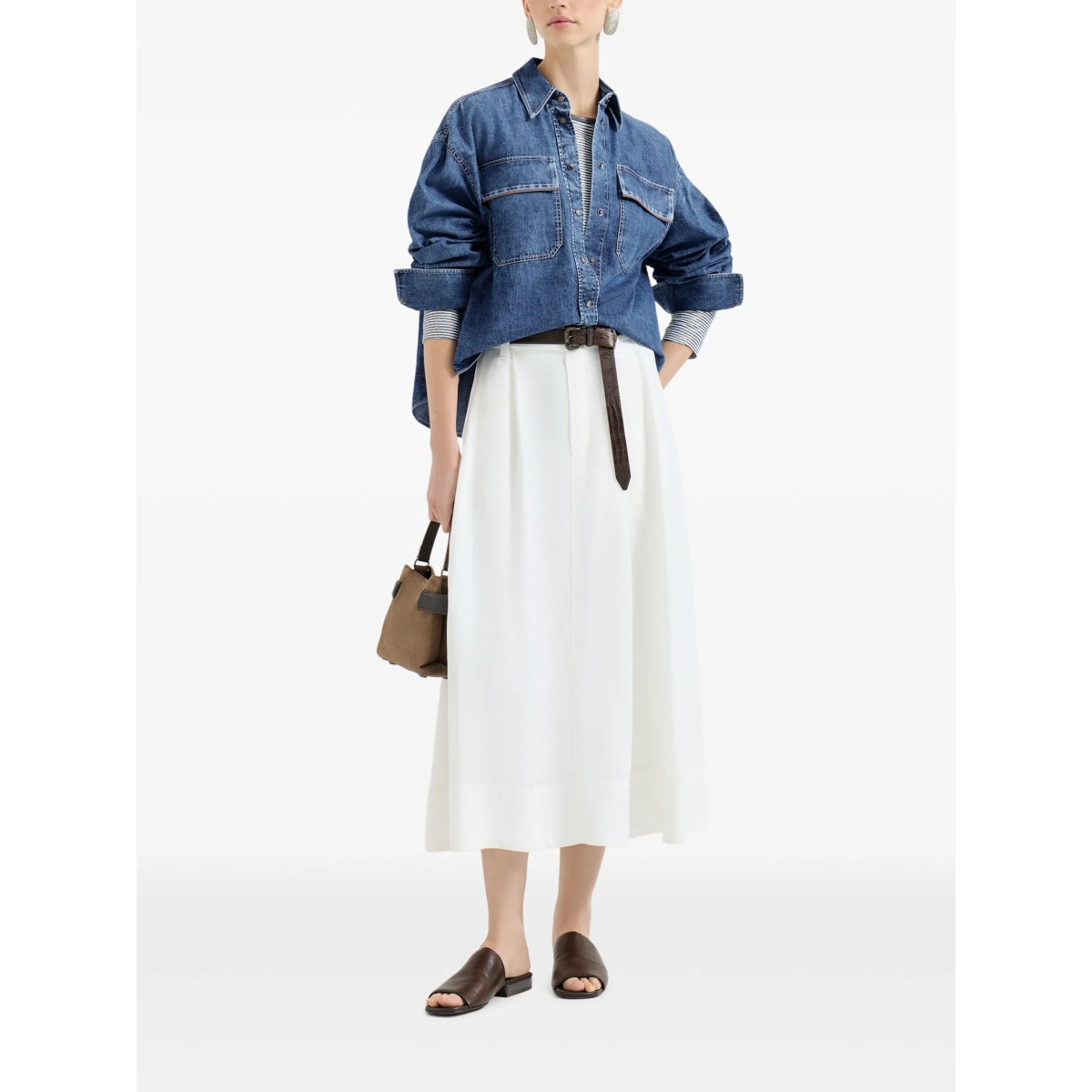 flap-pockets overshirt - Img 2
