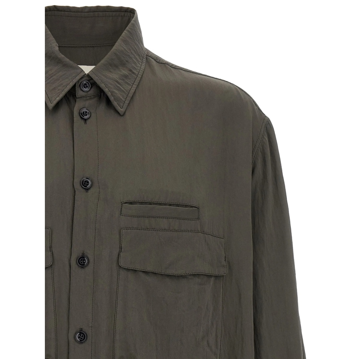 flap-pockets shirt - Img 3
