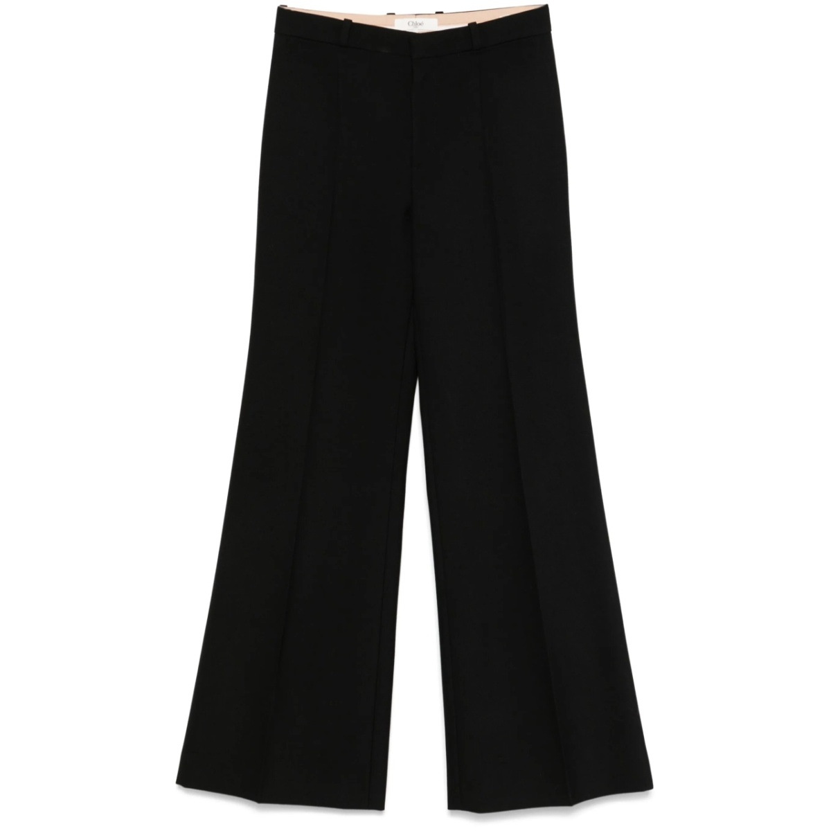flared tailored trousers