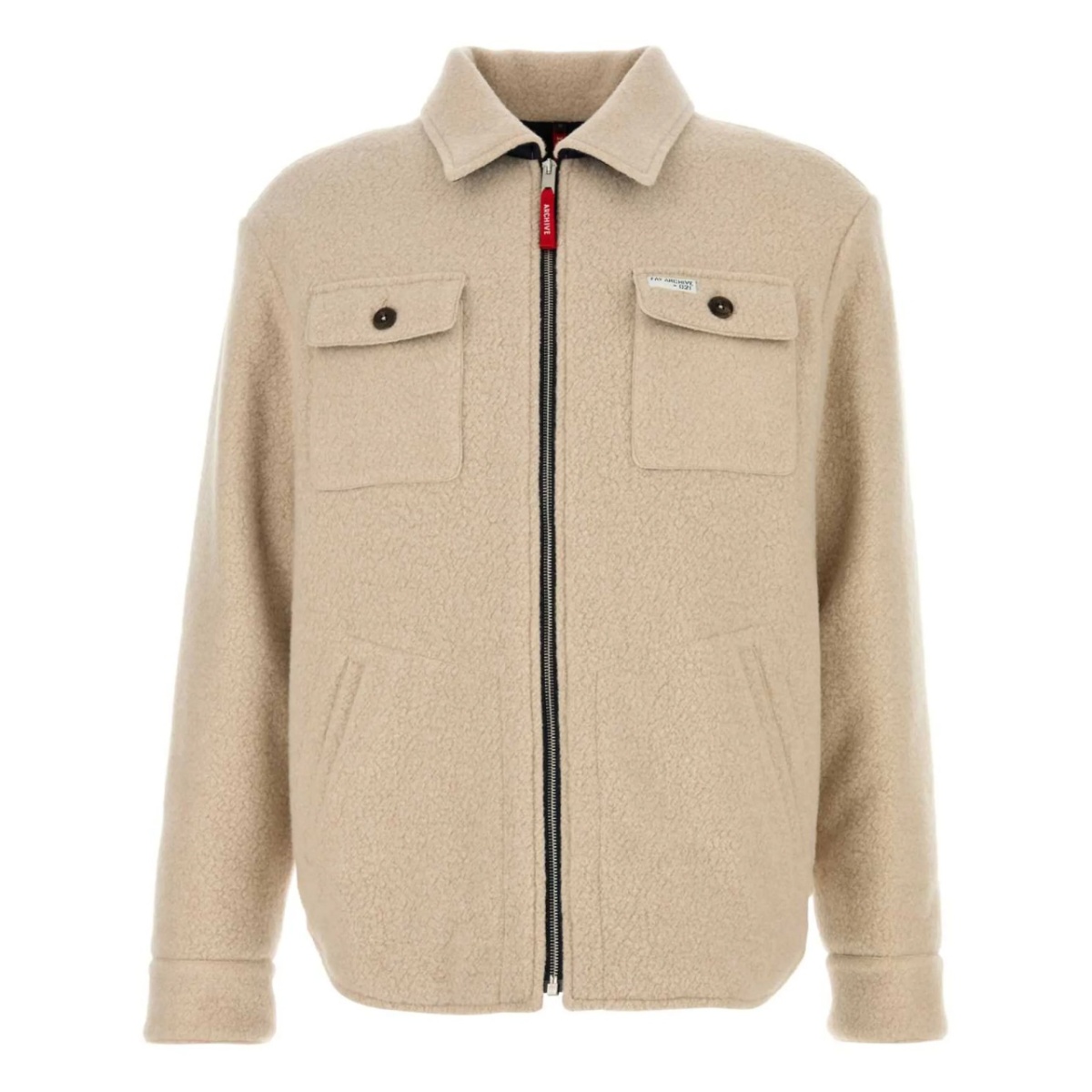 fleece-texture jacket
