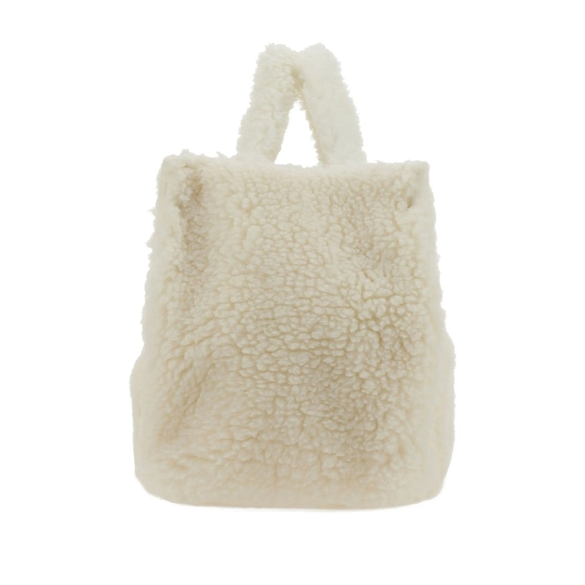 fleece-texture tote bag - Img 3