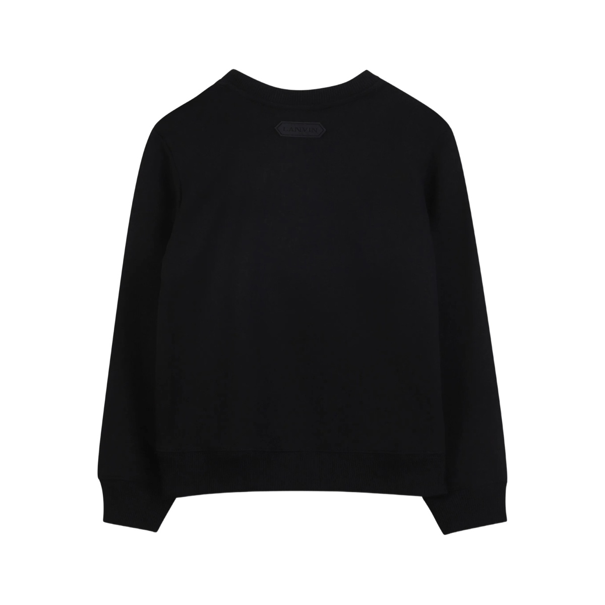 flocked-logo sweatshirt - Img 2