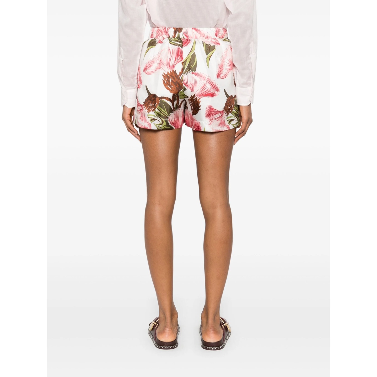 floral-print shorts - Img 4