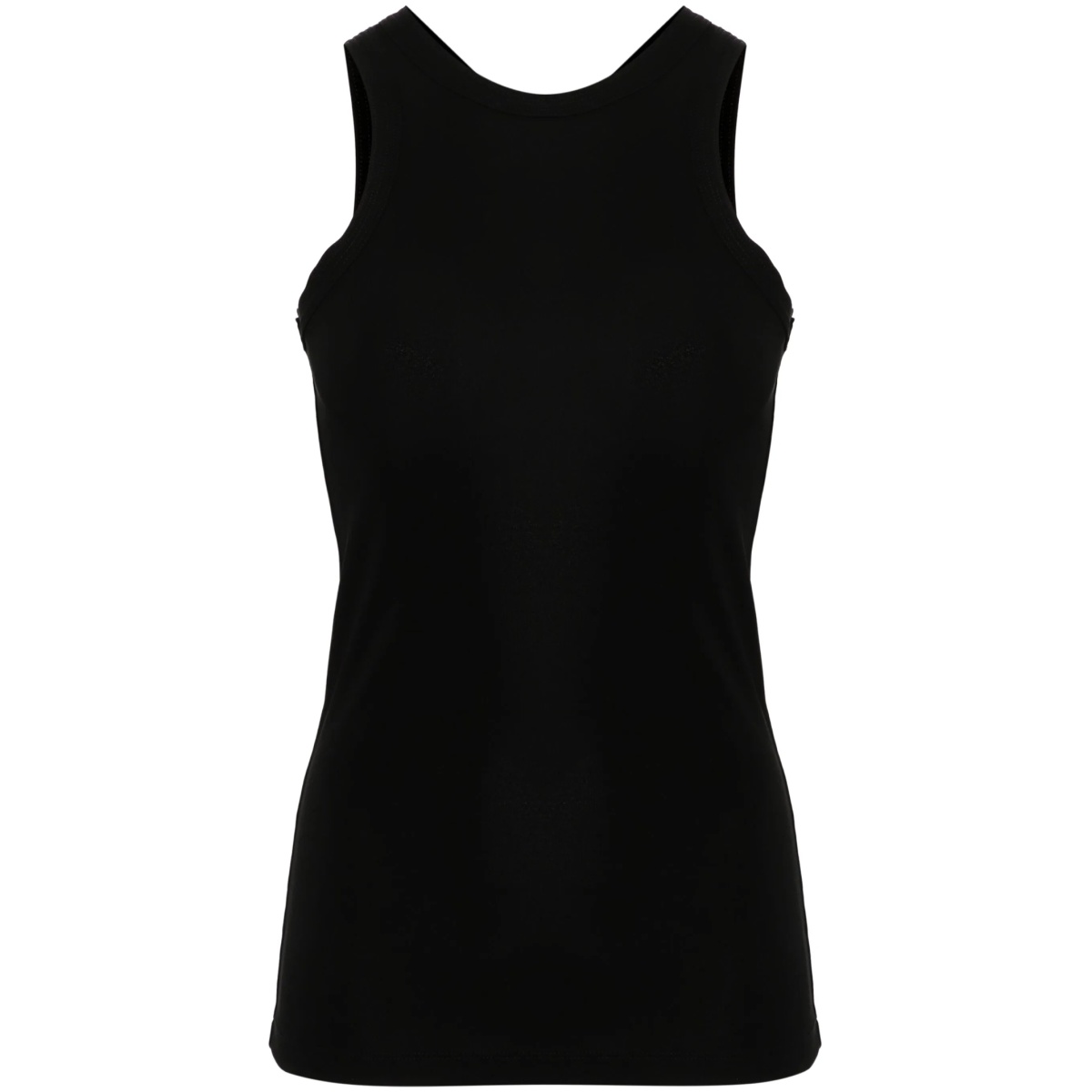 Fluid jersey tank top