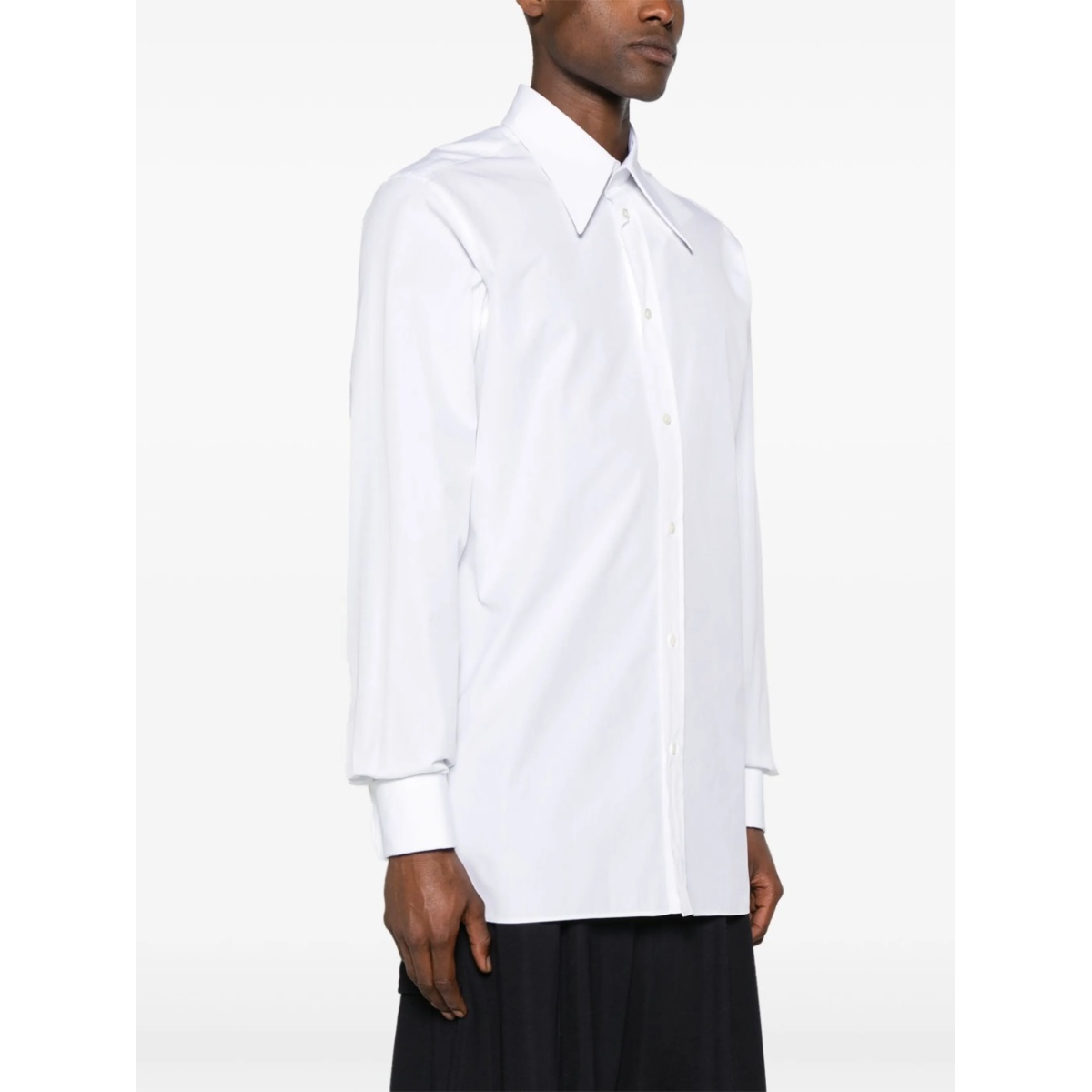 four-stitch cotton shirt - Img 3