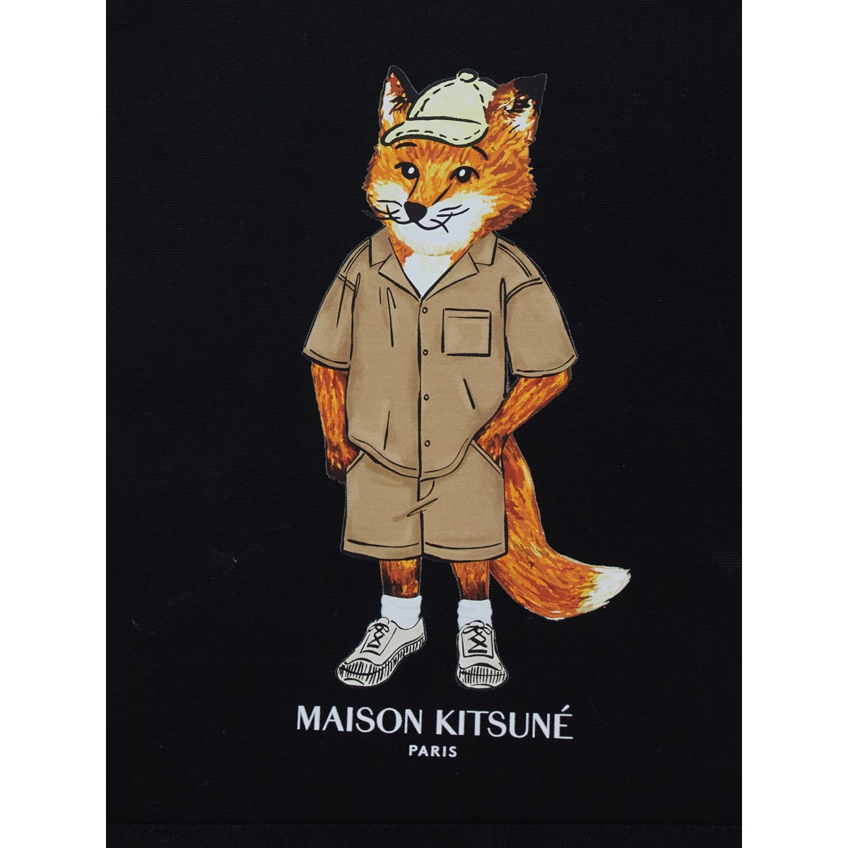 Fox-graphic tote bag - Img 3
