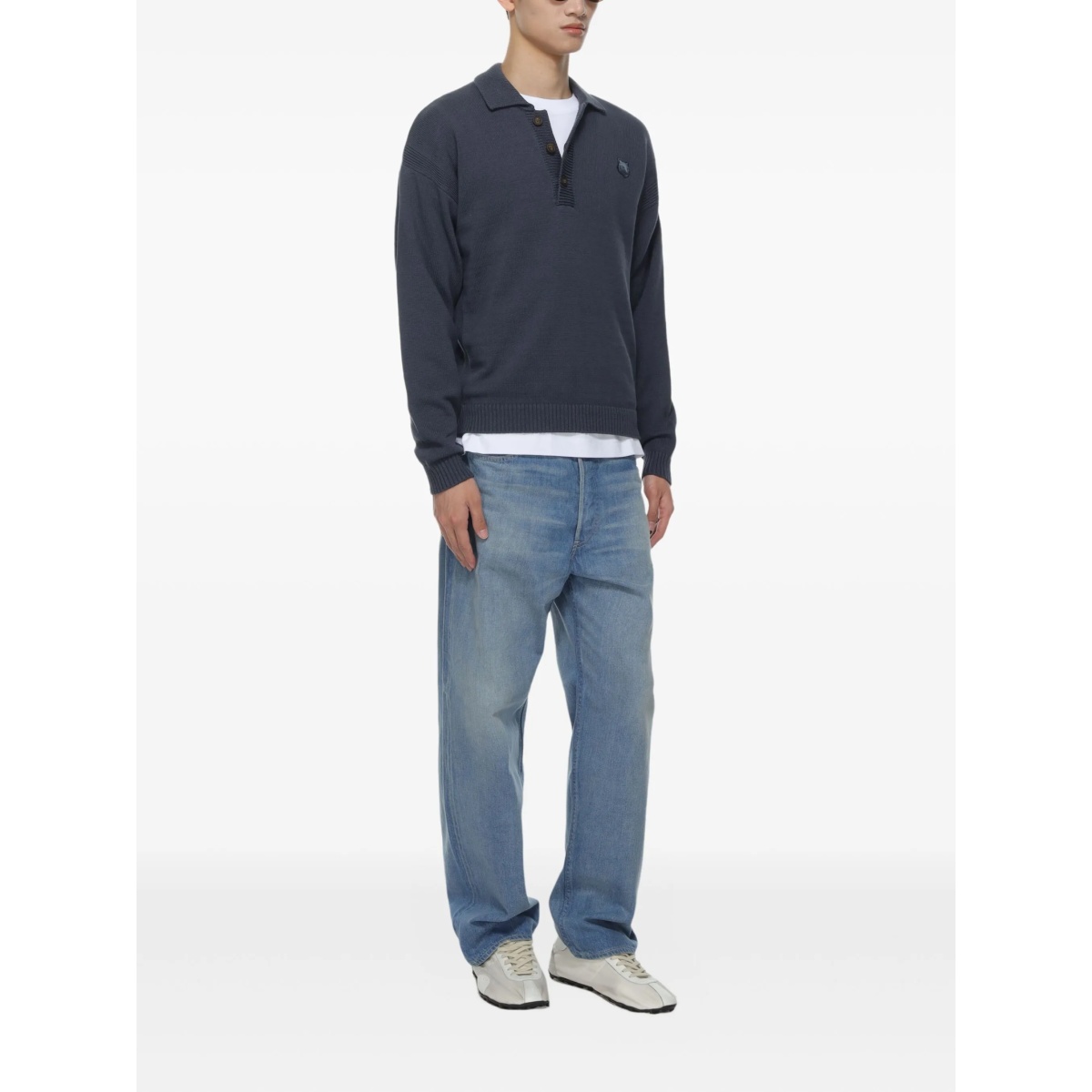 Fox Head polo sweater