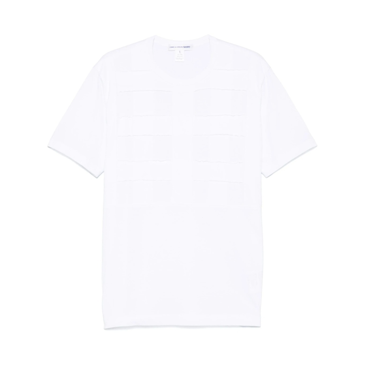 frayed-trim T-shirt