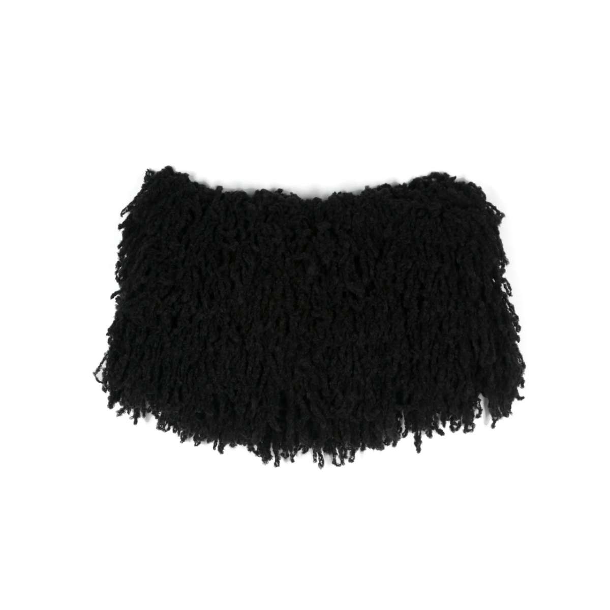 fringed pullover scarf