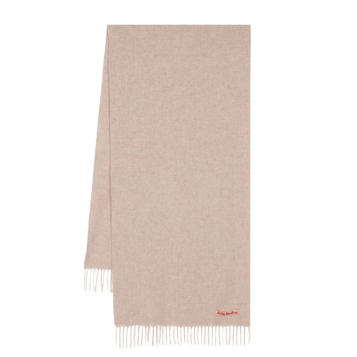 fringed wool scarf