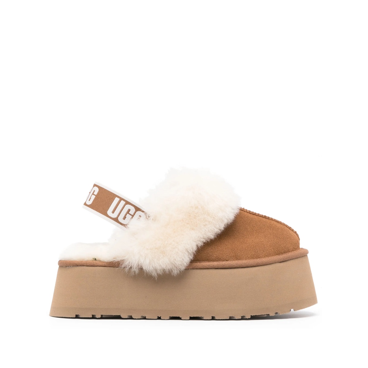 Funkette 60mm suede slingback slippers