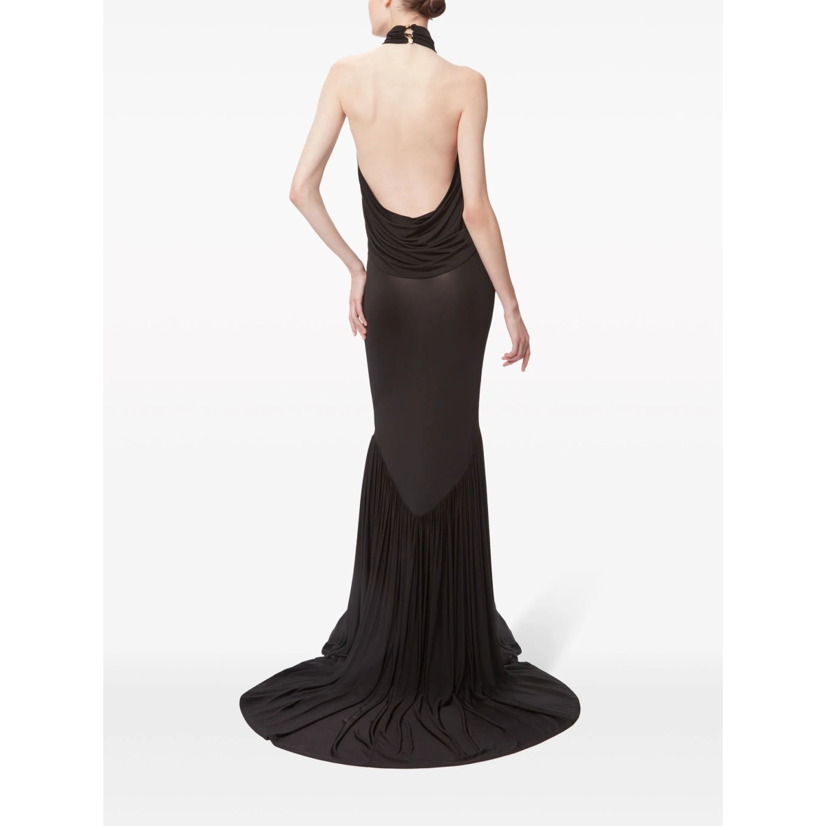 gathered mermaid maxi skirt - Img 3
