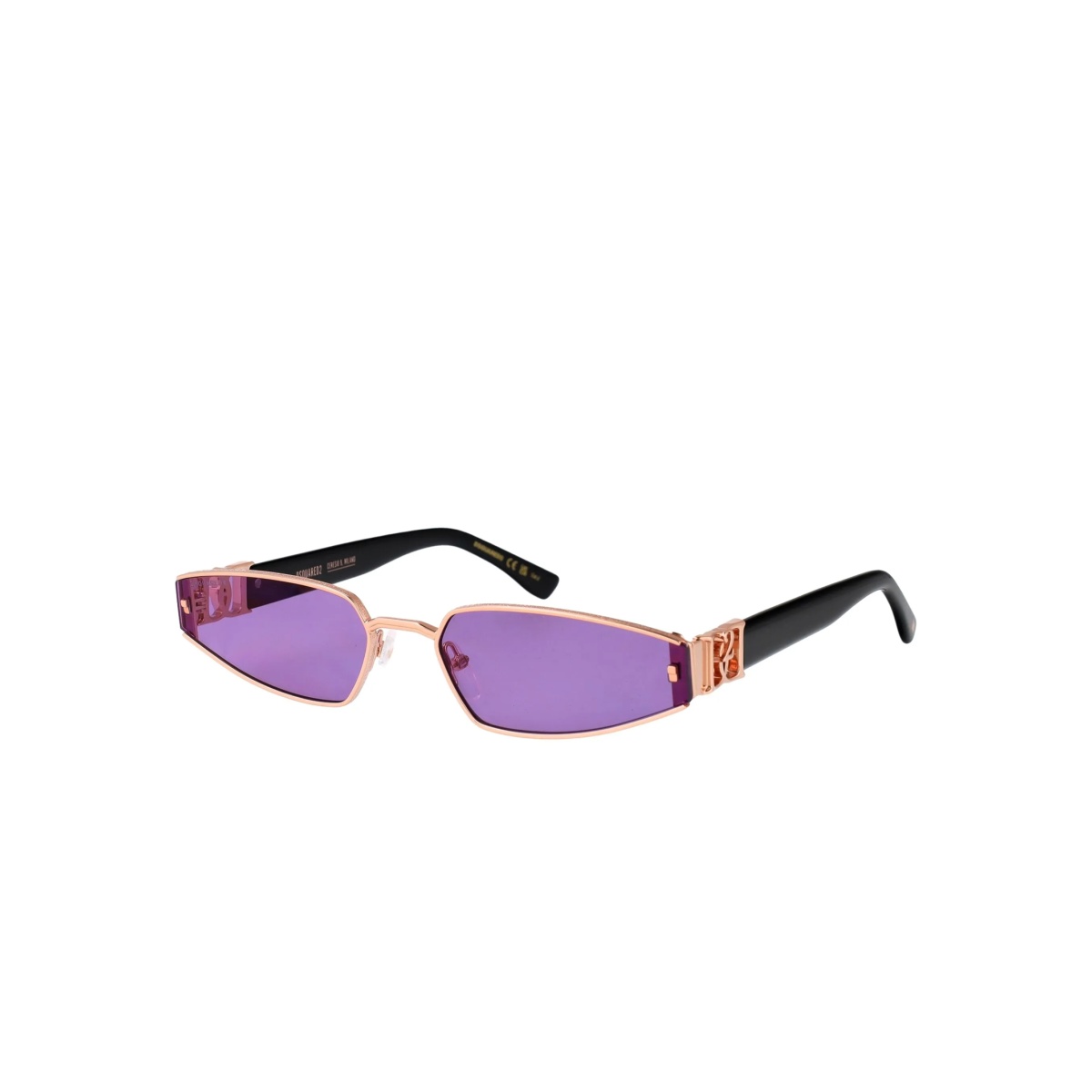geometric-frame sunglasses